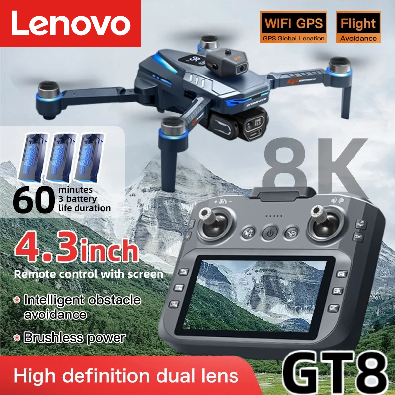 Drone Gps Mount - レノボ GT8 ドローン 8K プロフェッショナルデュアルカメラ GPS