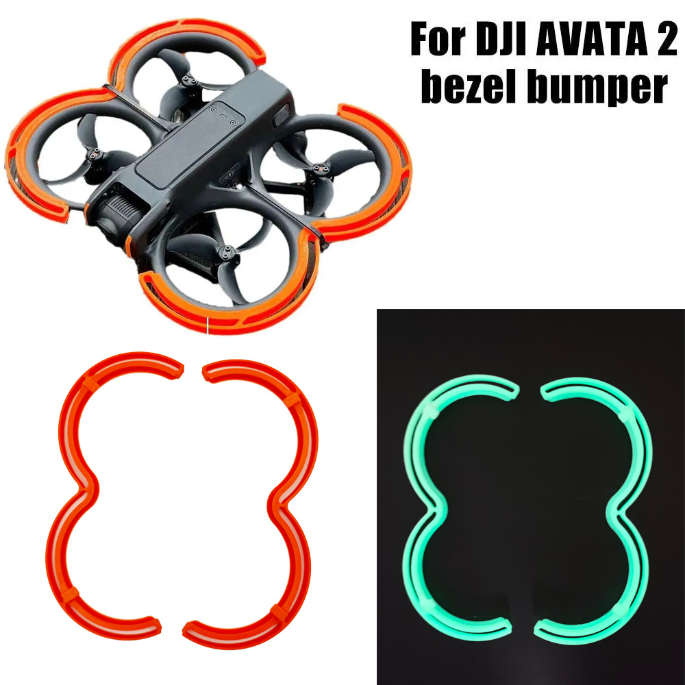 Drone Propeller Guard - Dji avata 2の保護バンパーリング,ドローンガード,衝突防止,衝撃保護アクセサリー