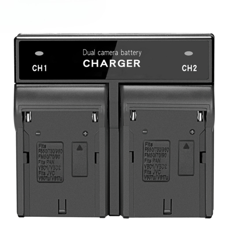 デュアルチャンネルデジタルバッテリー充電器（ソニーNP-F9 - Drone Battery のレビューと価格