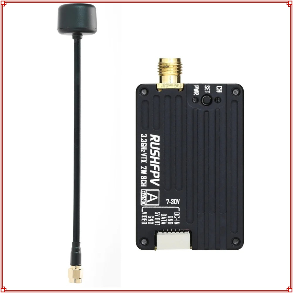 2026年新型 RUSHFPV 3.3G 2W VTX送信機 - Drone Receiver のレビューと価格