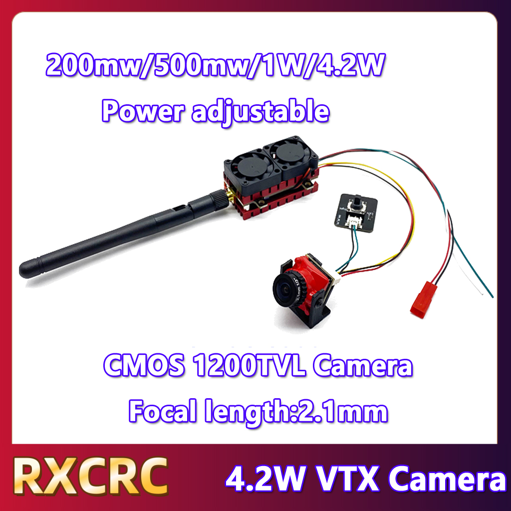 RXCRC 5.8G 48CH 4.2WハイパワーVTX送信 - Drone Receiver のレビューと価格