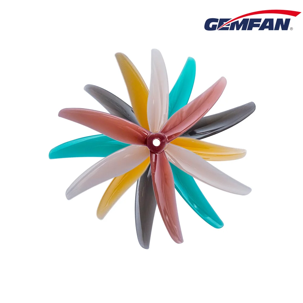 24個/12ペアgemfan 3ブレードプロペラF3 F4  - Drone Propeller のレビューと価格