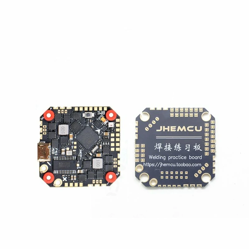 JHMCU フライト コントローラー はんだ付け溶接練習ボー - Drone Battery のレビューと価格