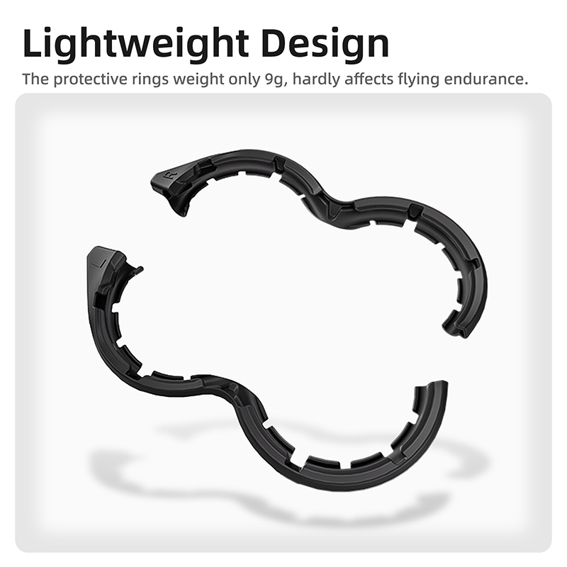2 個の衝撃吸収ストリッププロペラ保護リング衝突防止保護カバ - Drone Propeller Guard のレビューと価格