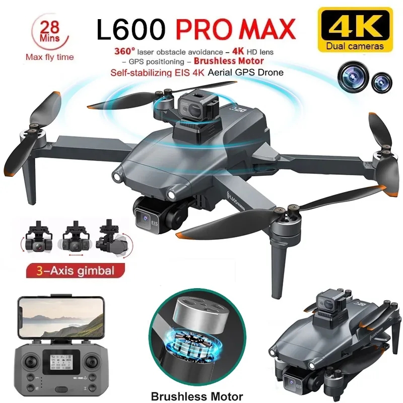 L600 プロマックス GPS ドローンプロフェッショナル  - Drone Gps Mount のレビューと価格
