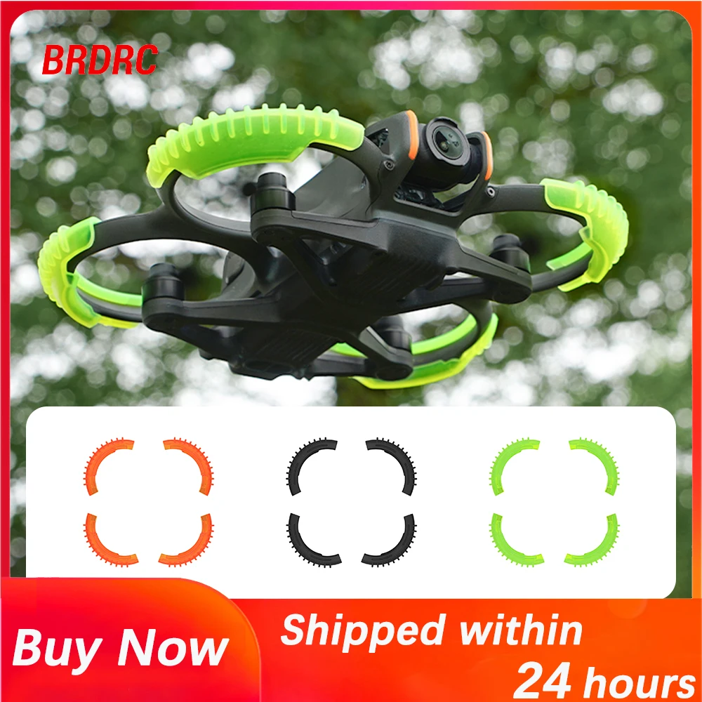 Brdrc-軽量プロペラガード,衝突防止バンパー,dji a - Drone Propeller Guard のレビューと価格