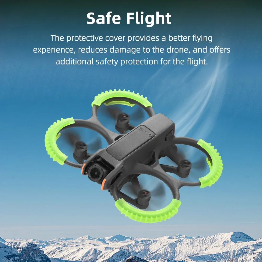 Brdrc-軽量プロペラガード,衝突防止バンパー,dji a - Drone Propeller Guard のレビューと価格