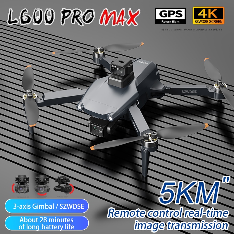 L600 Pro MAX /L600 PRO ドローン 4K - Drone Gps Mount のレビューと価格