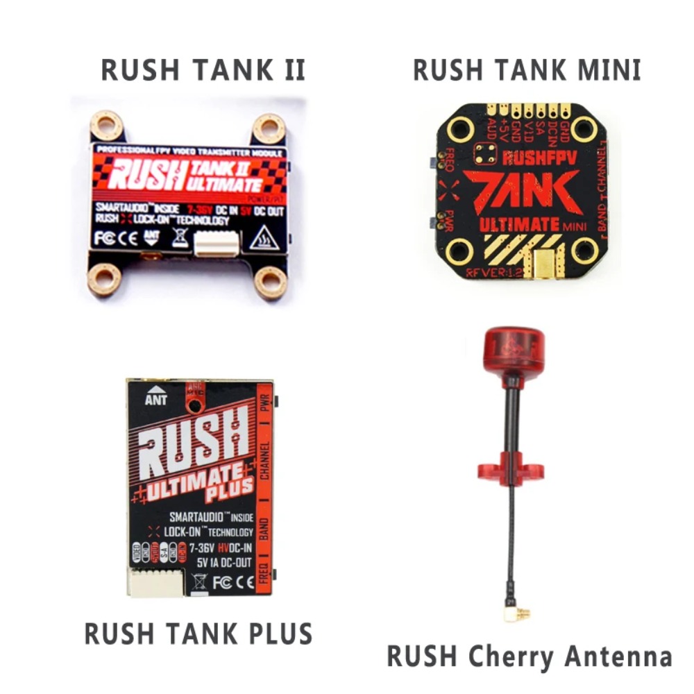 RUSH TANK Ultimate II/Mini/PLU - Drone Receiver のレビューと価格
