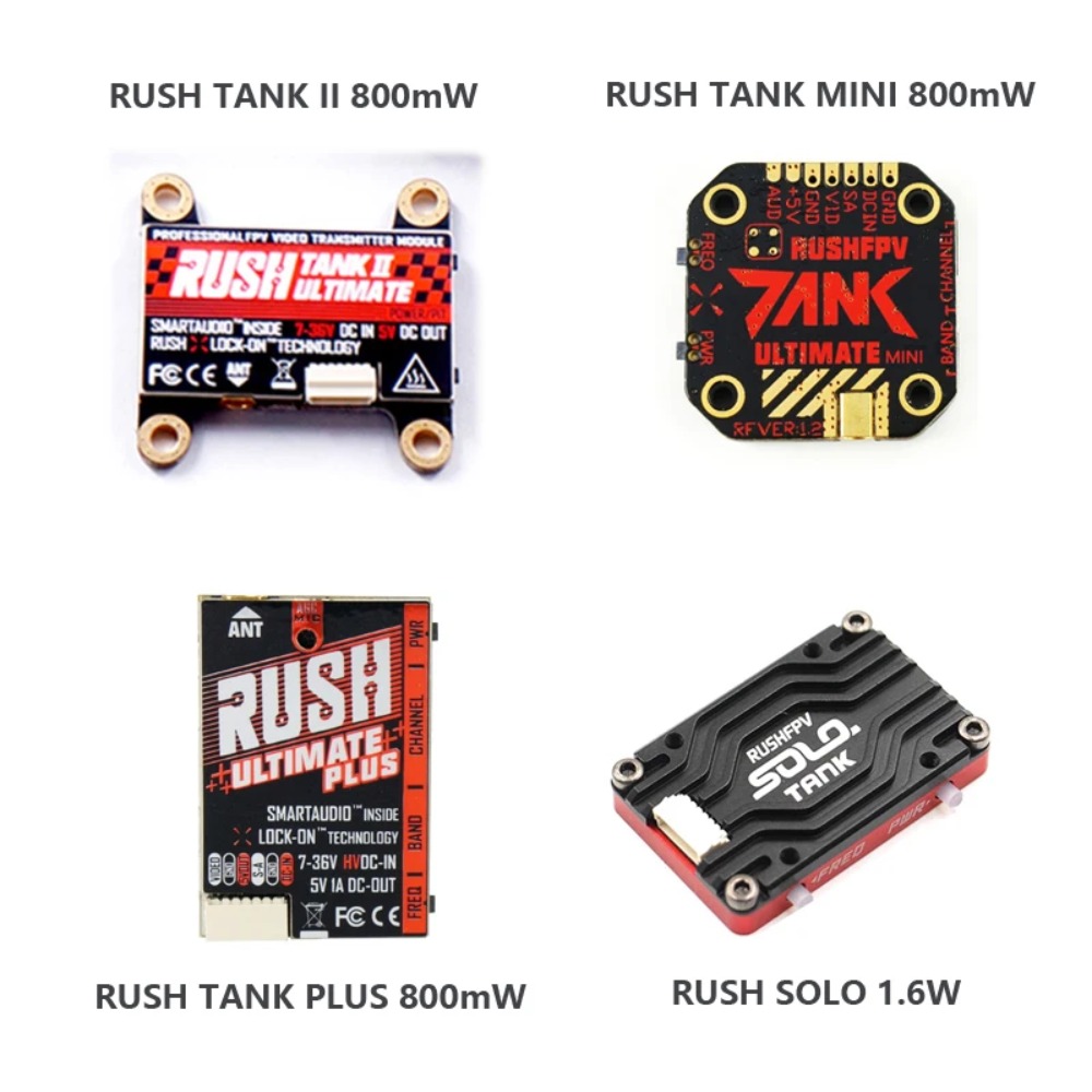 RUSH TANK Ultimate II/Mini/PLU - Drone Receiver のレビューと価格