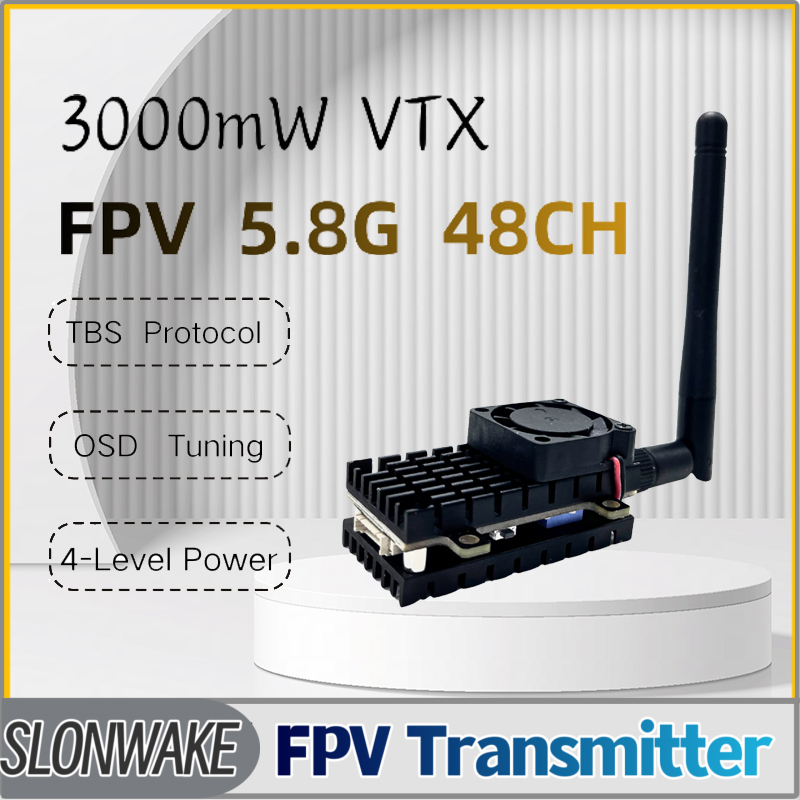 SLONWAKE 5.8G 3000mW シミュレーション  - Drone Receiver のレビューと価格