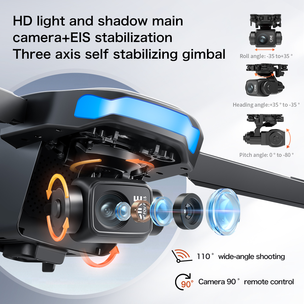 新型S-X1 MAXドローン GPS 8Kプロフェッショナル - Drone Gps Mount のレビューと価格